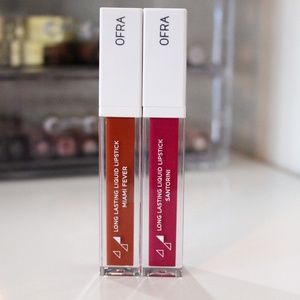 Ofra Liquid Lipstick - Santorini and Miami Fever